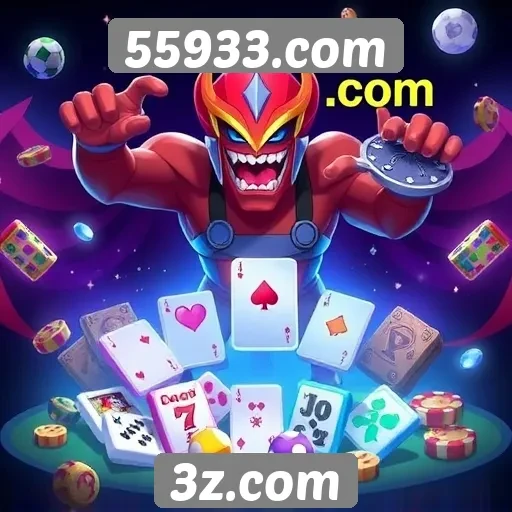 A análise da diversidade de jogos em 55933.com