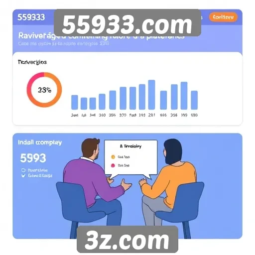 Análise da experiência do usuário em 55933.com